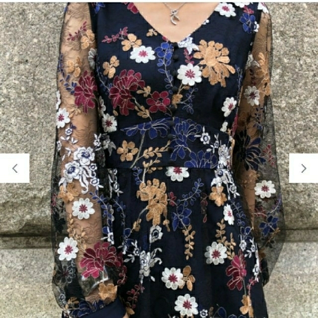 GRACE CONTINENTAL - 20AW グレースコンチネンタル レース刺繍