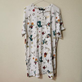 ベルシュカ(Bershka)のBershka　Tシャツ　ベルシュカ　カウボーイ　ウエスタン　アメリカ　未使用(Tシャツ(半袖/袖なし))