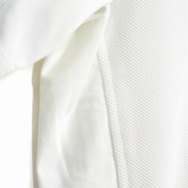 junhashimoto(ジュンハシモト)のジュンハシモト junhashimoto タグ付き ポロシャツ 半袖 白 2 メンズのトップス(ポロシャツ)の商品写真