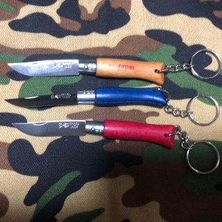 オピネル(OPINEL)の3個セット　オピネルNO4 ステンレスナイフ(調理器具)