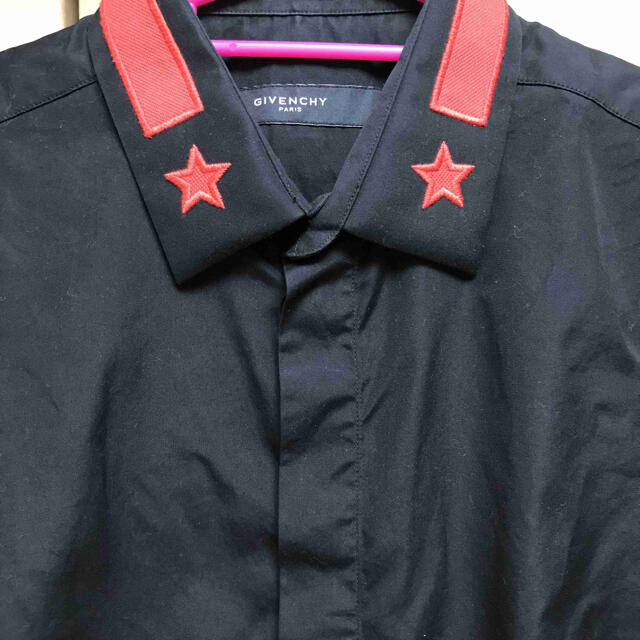 GIVENCHY(ジバンシィ)の正規 Givenchy ジバンシィ スター 星 ドレスシャツ  メンズのトップス(シャツ)の商品写真
