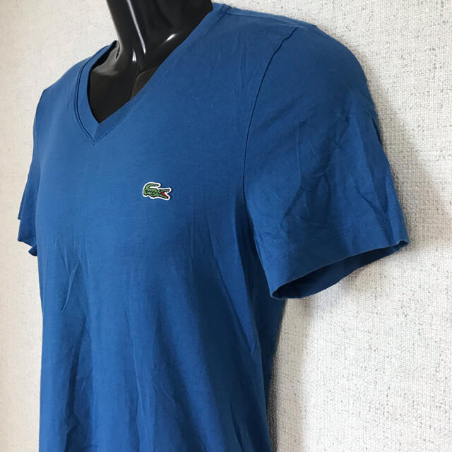 LACOSTE L!VE(ラコステライブ)のレディース　 LACOSTE LIVE ラコステライブ ロゴ刺繍 Tシャツ　M レディースのトップス(Tシャツ(半袖/袖なし))の商品写真