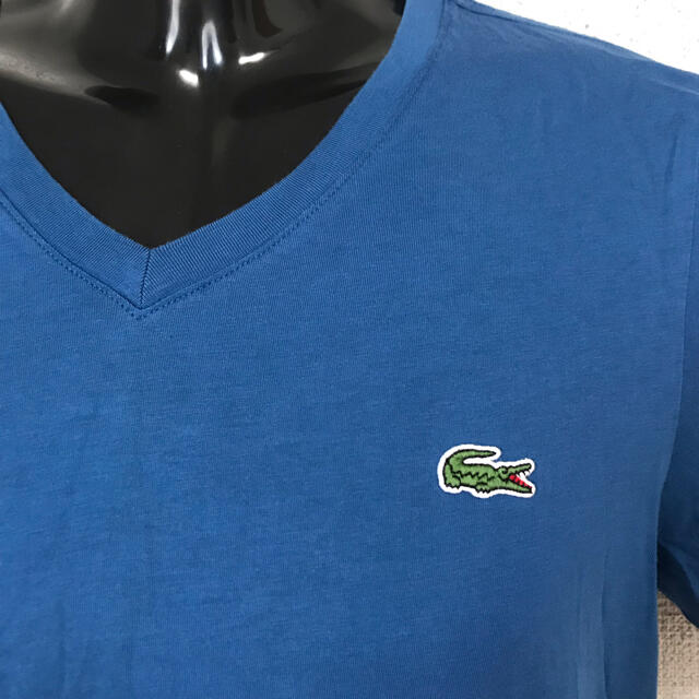 LACOSTE L!VE(ラコステライブ)のレディース　 LACOSTE LIVE ラコステライブ ロゴ刺繍 Tシャツ　M レディースのトップス(Tシャツ(半袖/袖なし))の商品写真