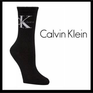 カルバンクライン(Calvin Klein)の日本未入荷★カルバンクライン CKロゴマーク 23-27.5cm ソックス(ソックス)