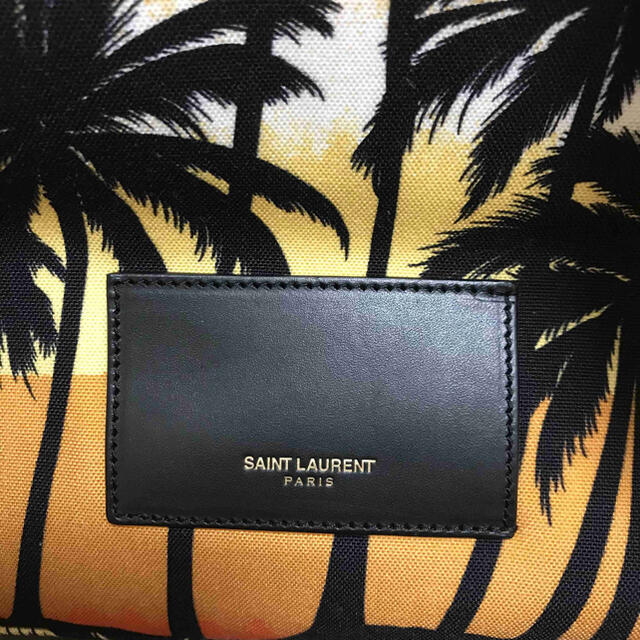 正規 Saint Laurent サンローランパリ パームツリー リュック