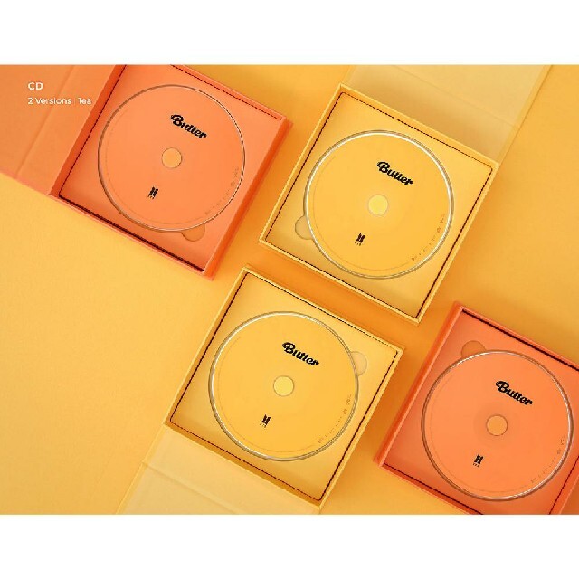 防弾少年団(BTS)(ボウダンショウネンダン)のBTS Butter アルバム CDのみ 最新 新曲 エンタメ/ホビーのCD(K-POP/アジア)の商品写真