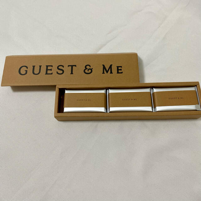 【新品未使用品】GUEST&ME★ソープ★石鹸★3個入り