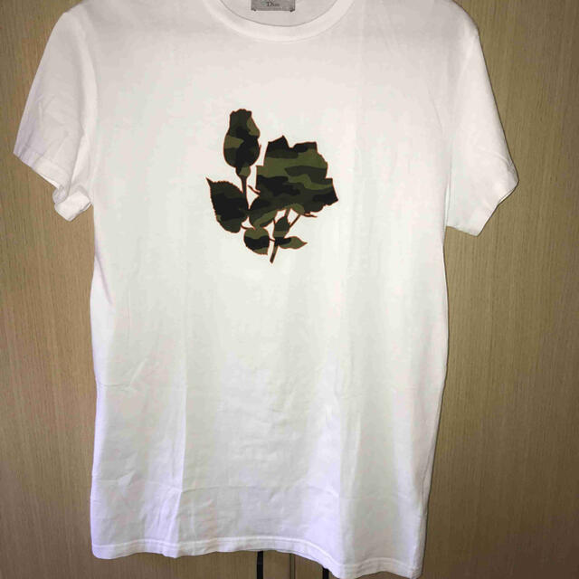 DIOR HOMME(ディオールオム)の正規 Dior Homme ディオールオム デザートローズ Tシャツ メンズのトップス(Tシャツ/カットソー(半袖/袖なし))の商品写真