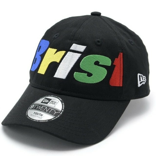 F.C.Real Bristol NEW ERA BIG LOGO CAP 黒