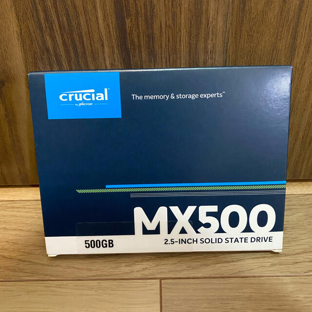 Crucial SSD 500GB MX500 SATA325インチインターフェイス