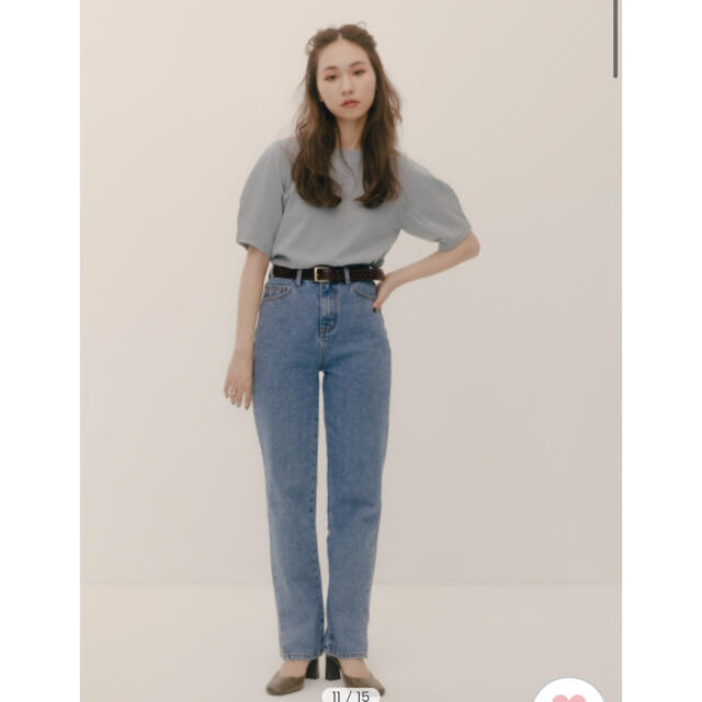 SNIDEL(スナイデル)のRANDEBOO ランデブー Minimal puff tee レディースのトップス(Tシャツ(半袖/袖なし))の商品写真