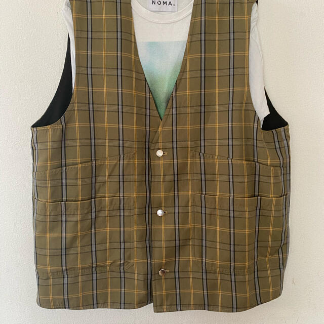 トップスHOMELESS TAILOR  REVERSIBLE VEST