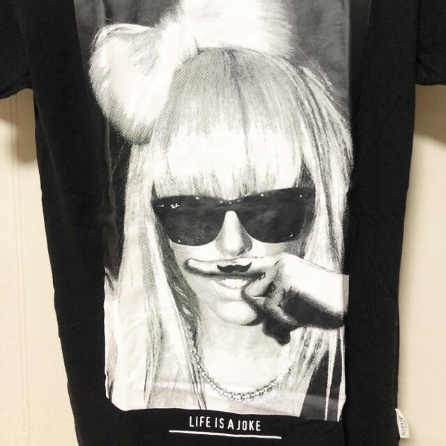 ELEVEN PARIS(イレブンパリ)のキムタク着！ELEVEN PARIS LADY GAGA レディーガガ Tシャツ メンズのトップス(Tシャツ/カットソー(半袖/袖なし))の商品写真