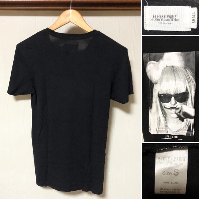 ELEVEN PARIS(イレブンパリ)のキムタク着！ELEVEN PARIS LADY GAGA レディーガガ Tシャツ メンズのトップス(Tシャツ/カットソー(半袖/袖なし))の商品写真