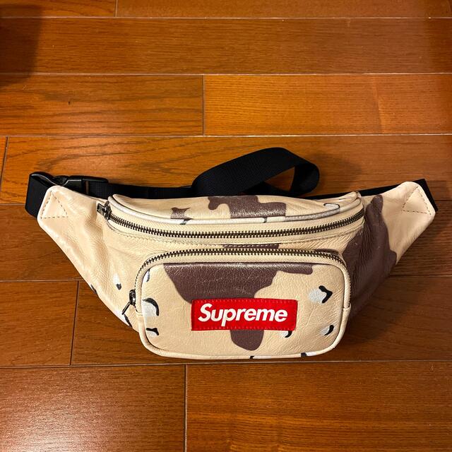 supreme バック 革