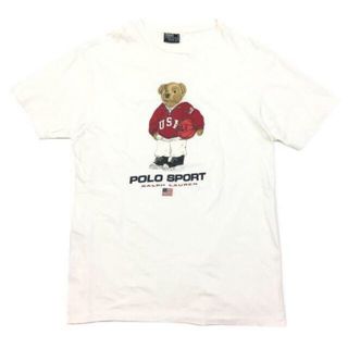 【激レア】希少　90' s　アメリカ製　ポロベア　Tシャツ　グレー　ヴィンテージ