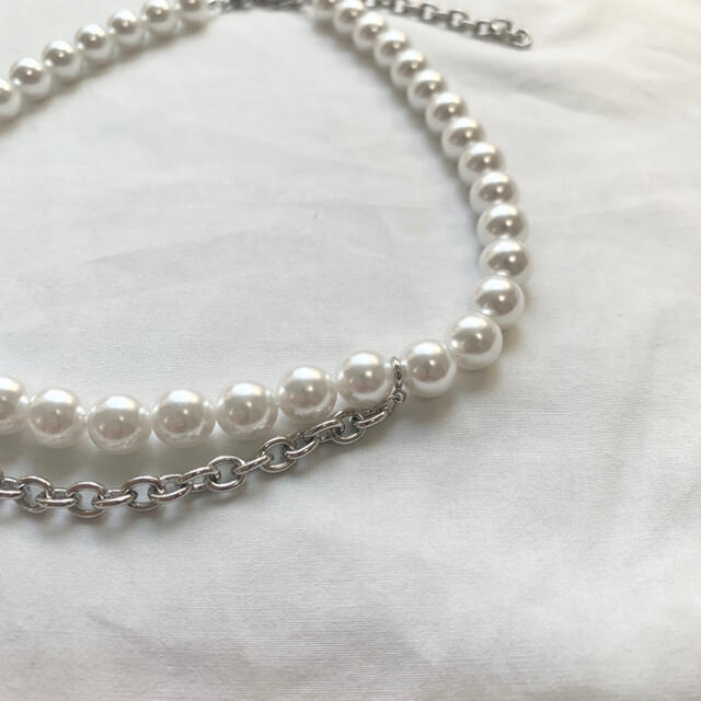 COMME des GARCONS(コムデギャルソン)のchangeable pearl necklace 2way chain メンズのアクセサリー(ネックレス)の商品写真