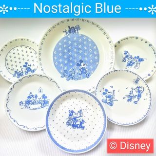 ディズニー(Disney)の【新品未使用】Disney  パーティーセット 大小 絵皿  陶器/食器/器(食器)