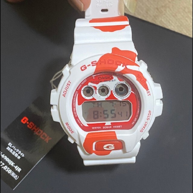 プールG-SHOCK　錦鯉