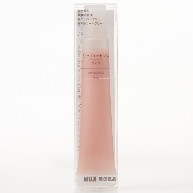 MUJI (無印良品)(ムジルシリョウヒン)の無印 リップエッセンス・ピンク １０．５ｇ コスメ/美容のベースメイク/化粧品(リップグロス)の商品写真