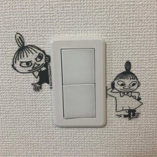 リトルミー(Little Me)のリトルミィ　リトルミイ　リトルミー　ムーミン　MOOMIN ウォールステッカー (その他)