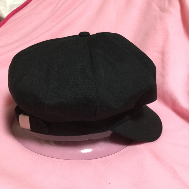 BROWNY(ブラウニー)のキャスケット♡黒 レディースの帽子(キャスケット)の商品写真