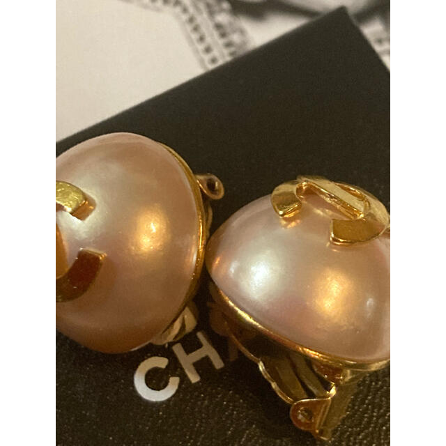 といいと CHANEL - シャネル❤ヴィンテージ ビックパール イヤリング