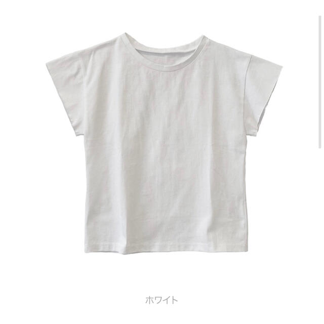 SeaRoomlynn(シールームリン)のsearoomlynn サークルネックTシャツ　ホワイト レディースのトップス(Tシャツ(半袖/袖なし))の商品写真