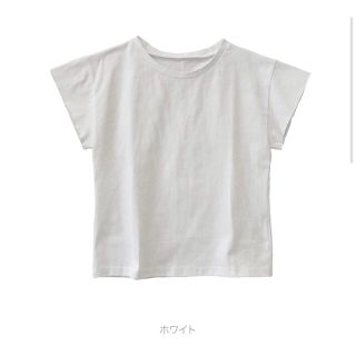 シールームリン(SeaRoomlynn)のsearoomlynn サークルネックTシャツ　ホワイト(Tシャツ(半袖/袖なし))