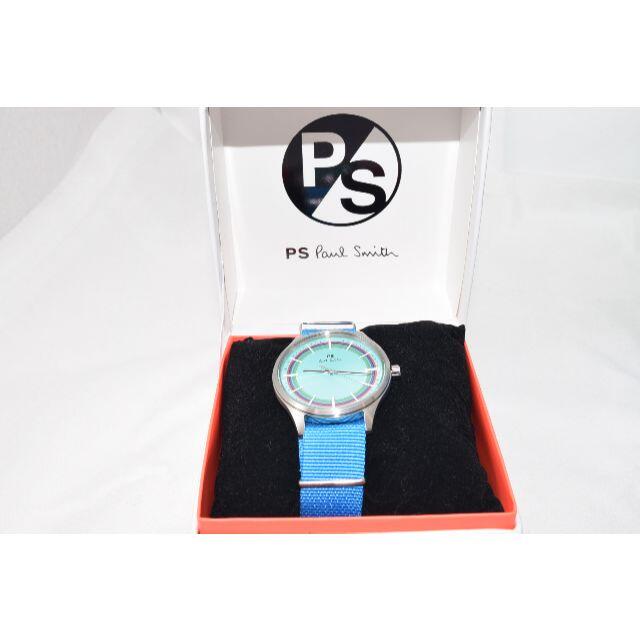 新品☆Paul Smith Watch ライトブルー 時計 5気圧防水②