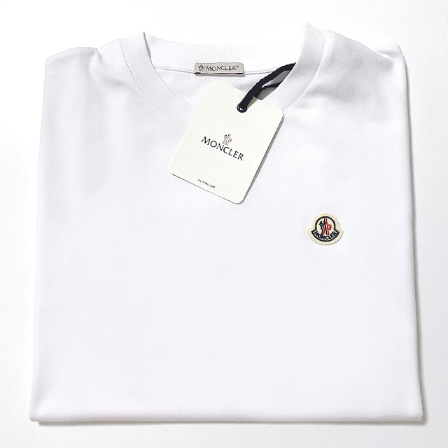 MONCLER(モンクレール)のモンクレール MONCLER 半袖 Tシャツ ワッペン  レディースのトップス(Tシャツ(半袖/袖なし))の商品写真