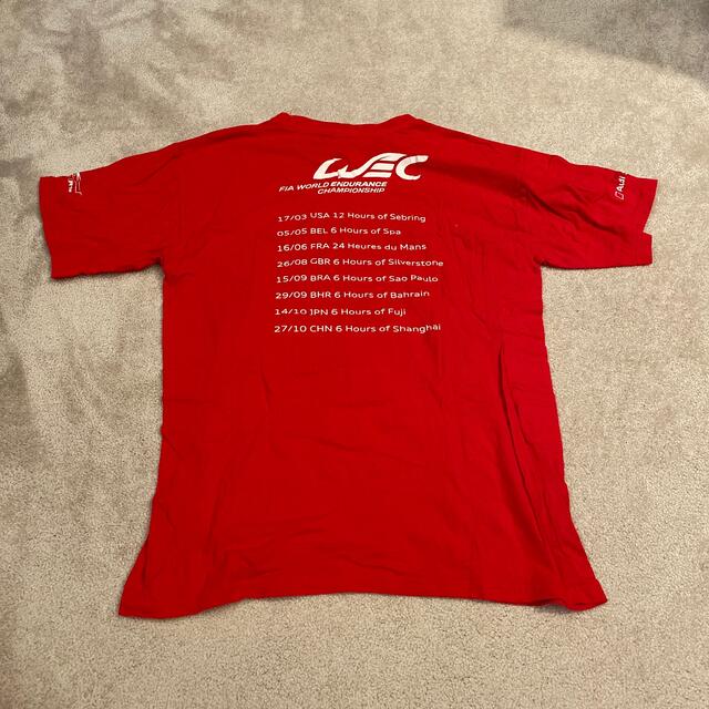 AUDI(アウディ)のaudi アウディ　赤　tシャツ 半袖　f1 レース メンズのトップス(Tシャツ/カットソー(半袖/袖なし))の商品写真