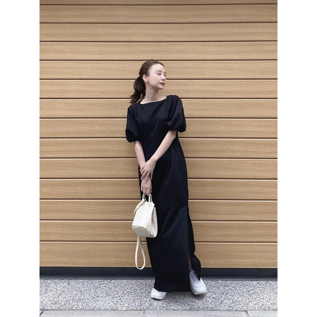 TODAYFUL(トゥデイフル)のlouren Louren puff sleeve onepiece レディースのワンピース(ロングワンピース/マキシワンピース)の商品写真