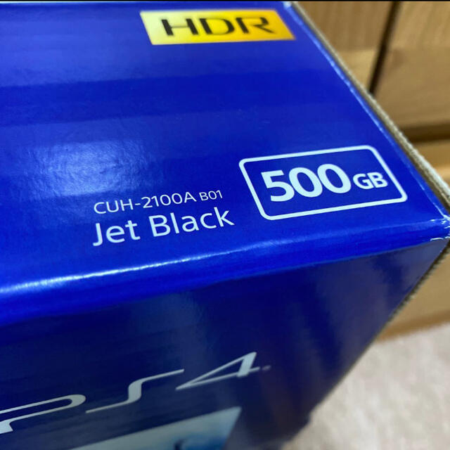 本体 ゲーム PS4 プレステ　Jet Black 500GB SONY