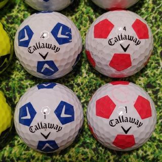 キャロウェイ　TRUVIS　サッカーボール柄　ロストボール　ゴルフボール　155