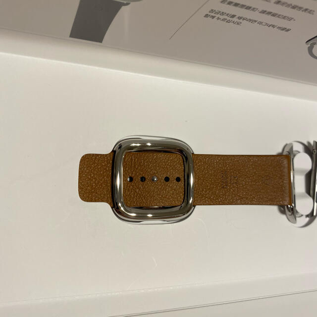 アップルウォッチ　Apple Watch レザー　バンド　サドルブラウンレディース