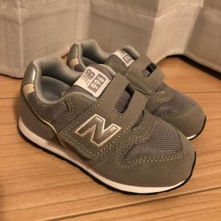 ニューバランス(New Balance)のニューバランス　キッズスニーカー　グレー(スニーカー)