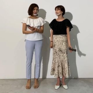 イエナ(IENA)のベースメントオンライン　テーパード パンツ(カジュアルパンツ)