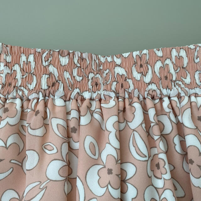 ef-de(エフデ)のエフデ　スカート　ピンク　花柄 レディースのスカート(ミニスカート)の商品写真