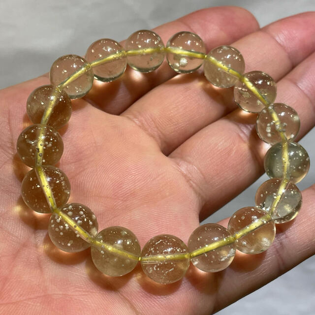 プレミアム!最高グレード!宝石質リビアングラスブレスレット プレミアム!最高グレード!宝石質リビアングラスブレスレット