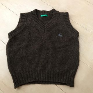 ベネトン(BENETTON)のベネトン  ベスト 2〜3歳(ニット)