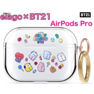 ボウダンショウネンダン(防弾少年団(BTS))のelago BT21 AirPods proケース JELLY CANDY(ヘッドフォン/イヤフォン)