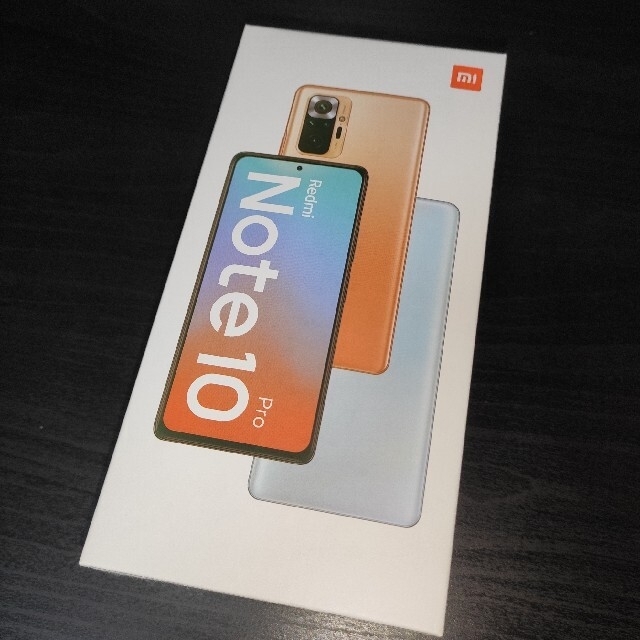 Xiaomi Redmi Note 10 Pro 6+128GB オニキスグレー