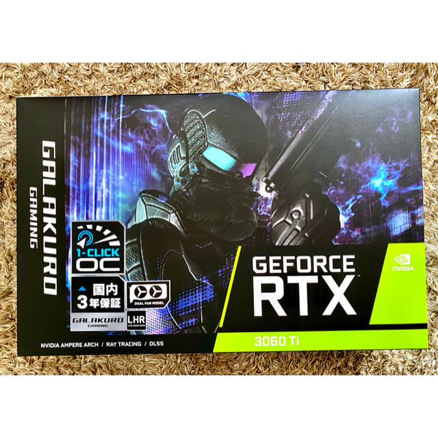 【新品・未開封】最終値下げGG-RTX3060Ti-E8GB/DF/LHR