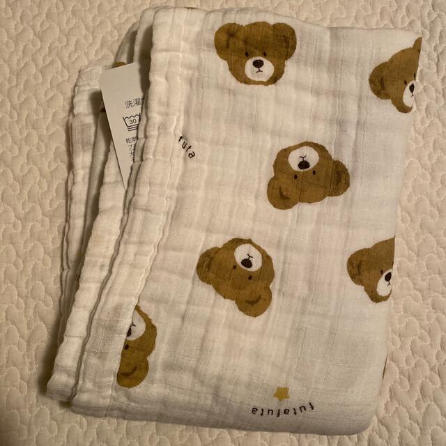 futafuta(フタフタ)の多重織ガーゼケット🐻 キッズ/ベビー/マタニティの寝具/家具(タオルケット)の商品写真