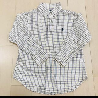 ポロラルフローレン(POLO RALPH LAUREN)のキッズ:ボタンダウンシャツ(100-110)長袖 チェック(ブラウス)