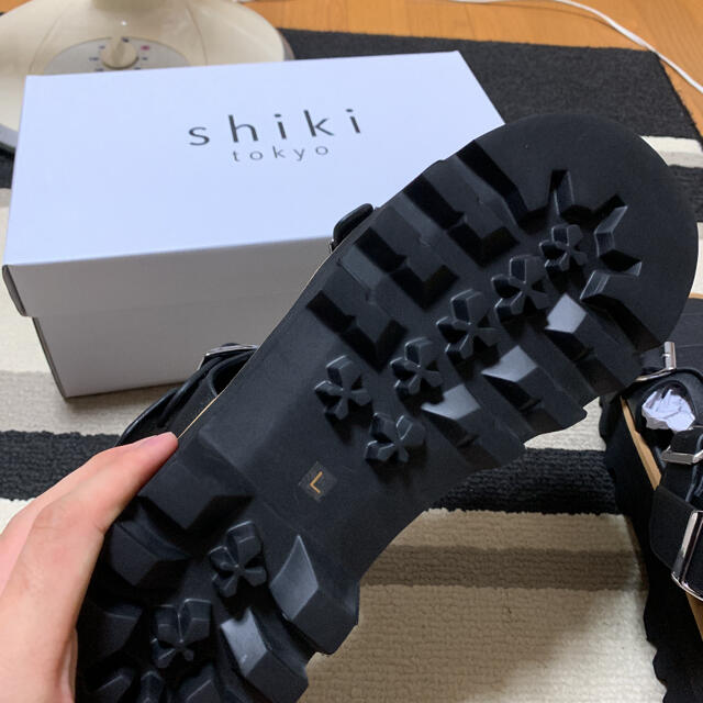 shiki tokyo ハイソールボリュームレザーサンダル メンズの靴/シューズ(サンダル)の商品写真