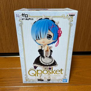 バンプレスト(BANPRESTO)のQposket リゼロ　レム　フィギュア(キャラクターグッズ)