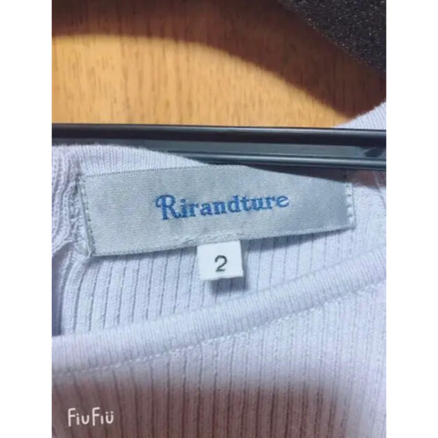 Rirandture(リランドチュール)の美品♡Rirandture（リランドチュール） エアリーフラワードッキングワンピ レディースのワンピース(ひざ丈ワンピース)の商品写真