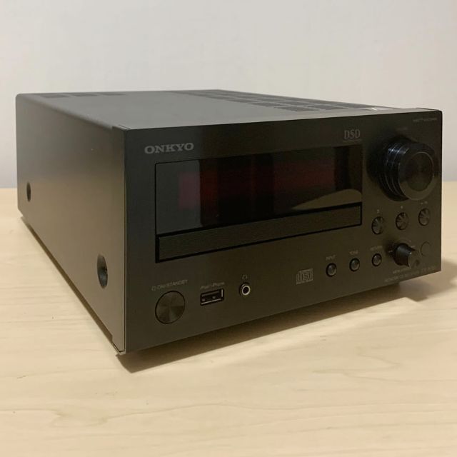 ONKYO(オンキヨー)のネットワークCDレシーバー CR-N765(B）オンキョー　アンプ スマホ/家電/カメラのオーディオ機器(アンプ)の商品写真